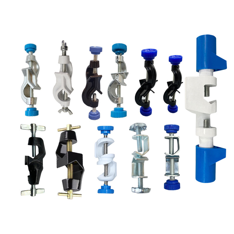 Laboratory cross clamp large, medium and small size fixing clamp German aluminum clamp iron frame stainless steel clamp iron galvanized