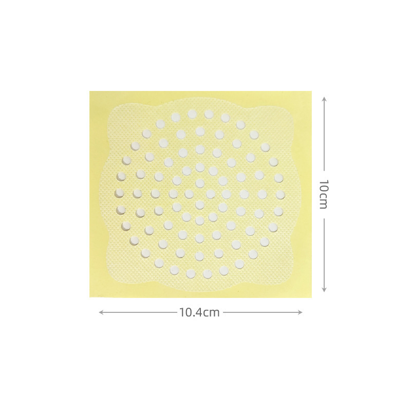 Disposable floor drain paste sewer filter anti-hair toilet bathroom shower room Foreign Body anti-blocking floor drain paste