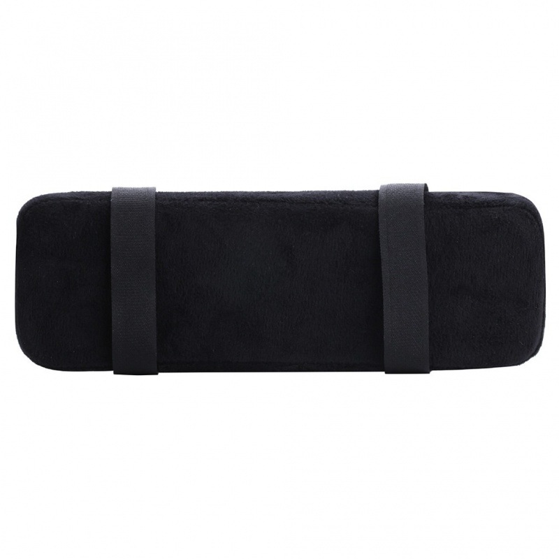 Black Single Memory Foam Elbow Chair Armrest Cushion Office Seat Armrest Cushion Seat Hand Pillow