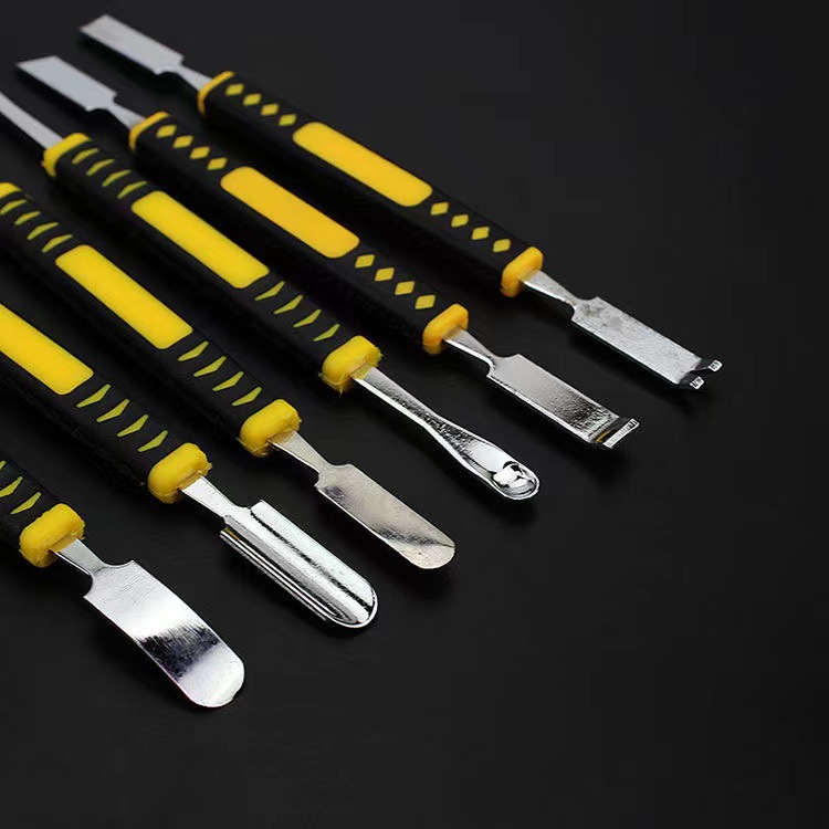6-piece set of metal crowbar set disassembling tool metal disassembling Rod shell opening boot pry shell lifting tool