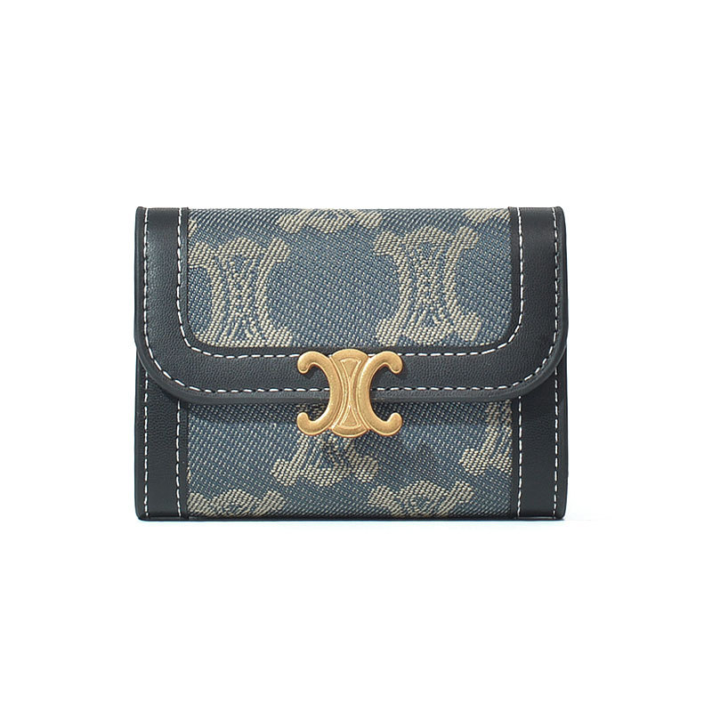 Dongxin 2022 new pu organ card bag women's retro fashion multi-card bank card ID card multi-function card holder