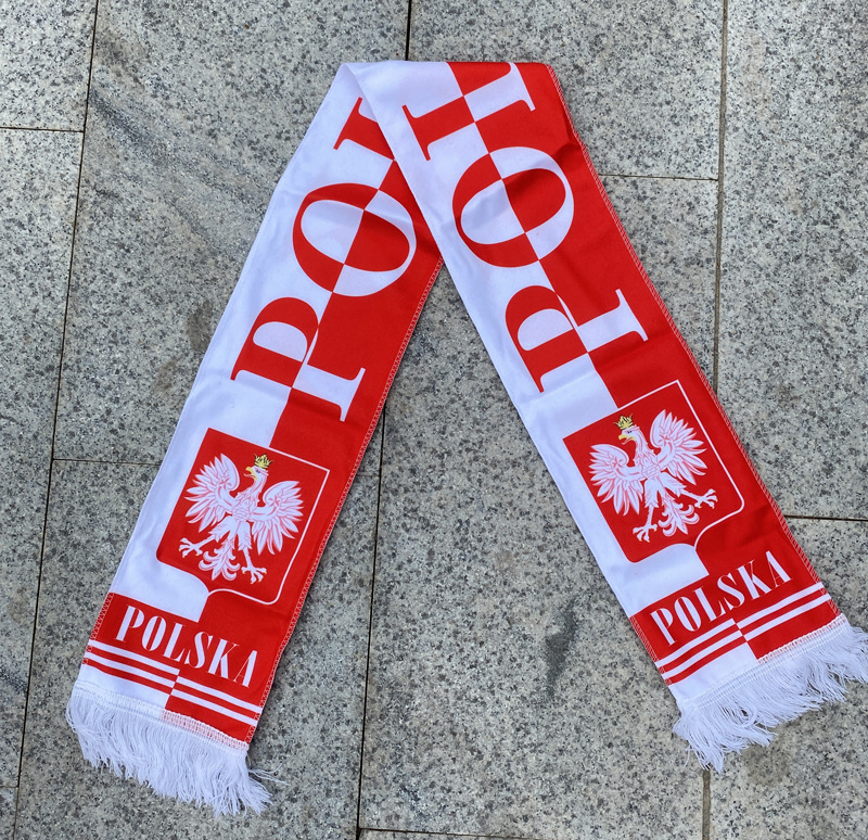European Cup Italy Belgium France Portugal Germany Netherlands Hand Waving Towel Cheers Soccer Fans Scarf