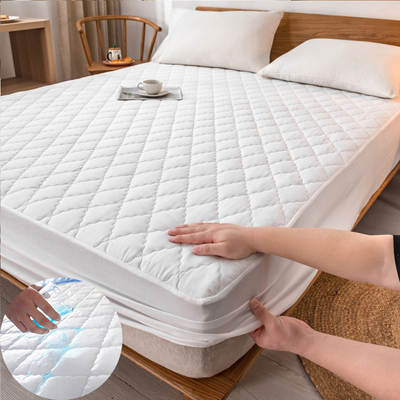 New quilted waterproof bed hat single-piece thick all-inclusive bed cover mattress protection cover dust cover non-slip bed cover wholesale