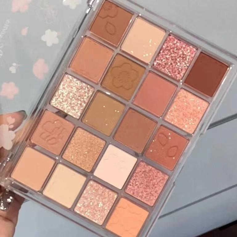 JADED Yida pure desire style 20 color eyeshadow plate earth color Pearl matte portable daily all-match affordable student