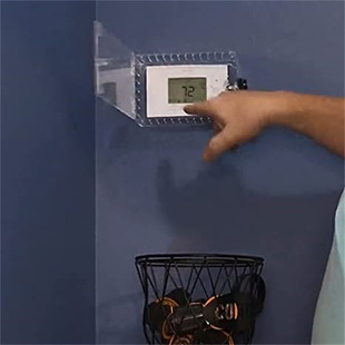 Cross-border new product thermostat cover suitable for thermostat universal thermostat lock box with key thermostat protective cover