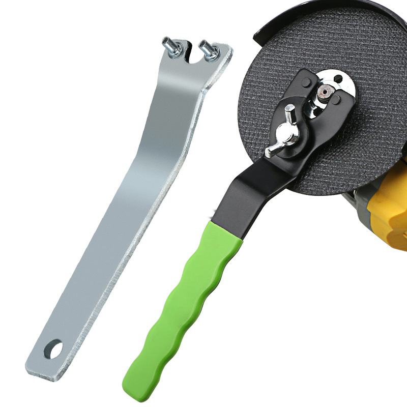 Angle grinder adjustable disassembly wrench throw angle grinder thickened adjustable key cutting machine saw blade tool accessories