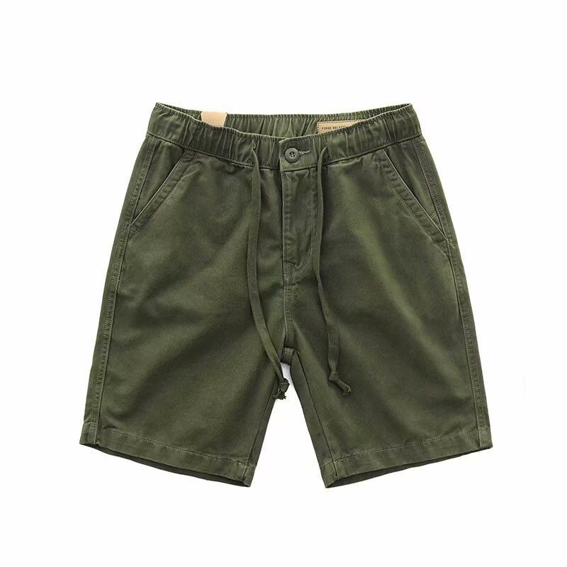 Tooling Shorts Men's Outer Wear Summer Japanese-style Trendy Yu Wenle Loose Casual Trendy Straight Mid-length Pants