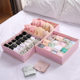 Cross-border Storage Box Underwear Socks Storage Folding Box Wardrobe Storage Box Cationic Drawer Socks Storage Box