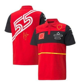 Cross-border cross-country racing suit 2025 new hot-selling short-sleeved Polo shirt versatile handsome European and American size loose version