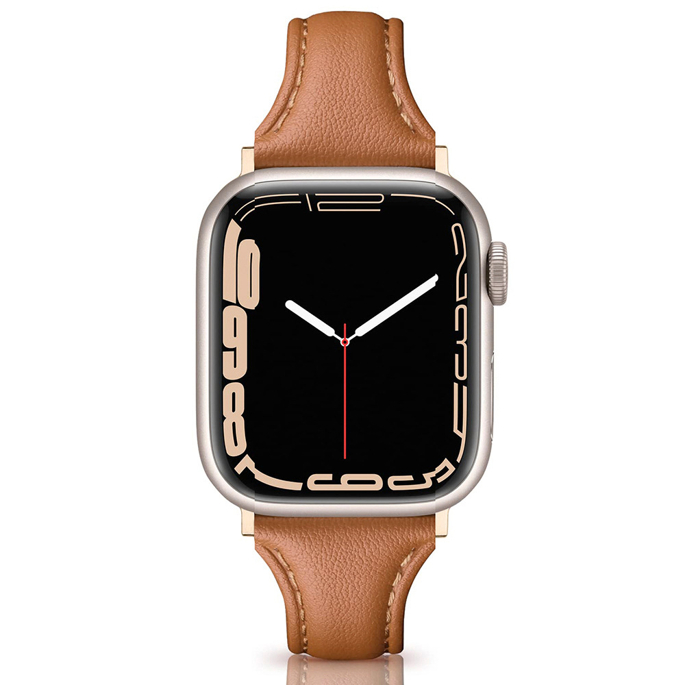 Применимый Apple watch кожаный ремешок iWatch Apple Xiaoma талия капли воды пряжка кожаный ремешок