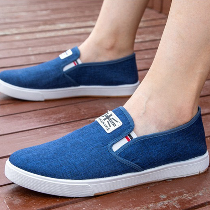 Old Beijing Denim Canvas Shoes Men's Trendy Running Men's Shoes 2022 Spring New Casual Sports Board Shoes for Men