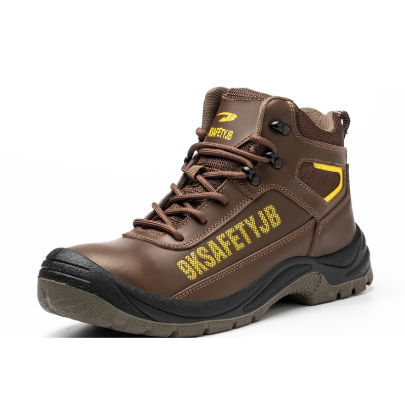 Four Seasons New Cross-border Breathable Comfortable Lightweight Flying Mesh Steel Toe Safety Protection Work Shoes Labor Protection Shoes for Men