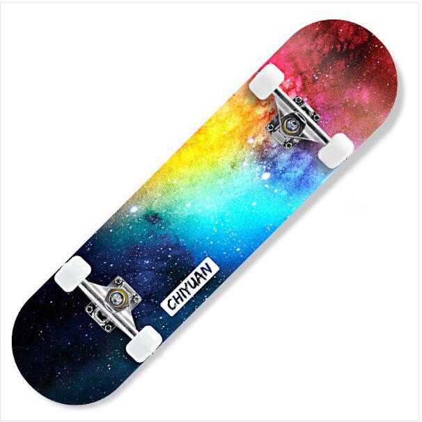 Double Skateboard Skateboard Teenagers Children Adult Street Walking ...