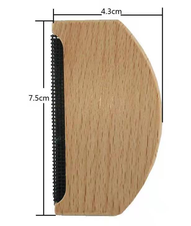 Beech Sticker Wool Clothes Scraper Cashmere Sweater Pilling Wooden Brush Wool Sweater Wooden Comb