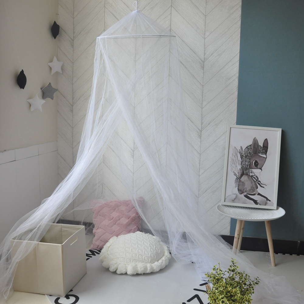 Factory wholesale hanging dome mosquito net Princess ceiling mosquito net Amazon children simple European and American