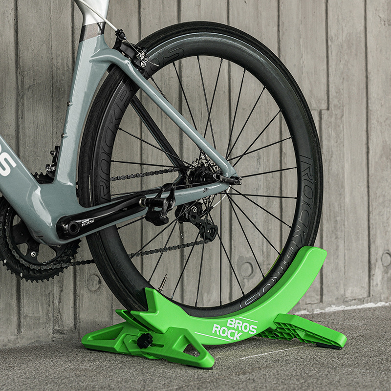 Rock brothers road mountain bike parking stand display stand fixed foot support bracket adjustable base home