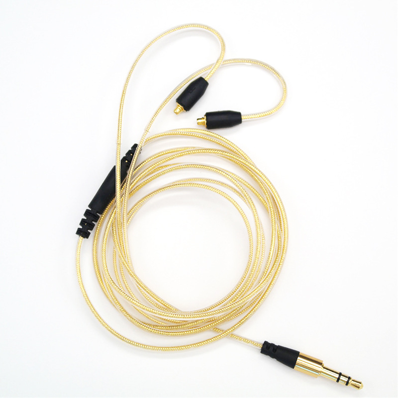 DIY подключает кабель наушников Shure SE215/315/535/846/UE900/DC/VJJB/N1 Применимо