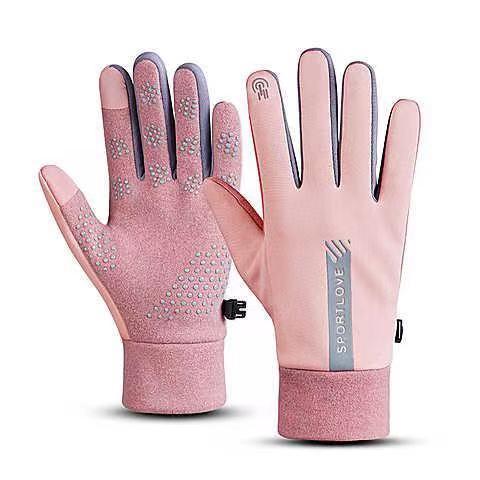 Guantes cálidos para deportes de primavera e invierno para hombres y mujeres, impermeables, a prueba de viento, a prueba de frío, para parejas, ciclismo, conducción, pantalla táctil antideslizante_voghion.com