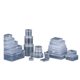 Factory spot wholesale pp box rectangular plastic box transparent storage parts box square accessories packaging box