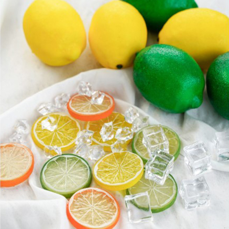 Simulation fruit simulation lemon model artificial lemon fake lemon photo props window decoration home decoration