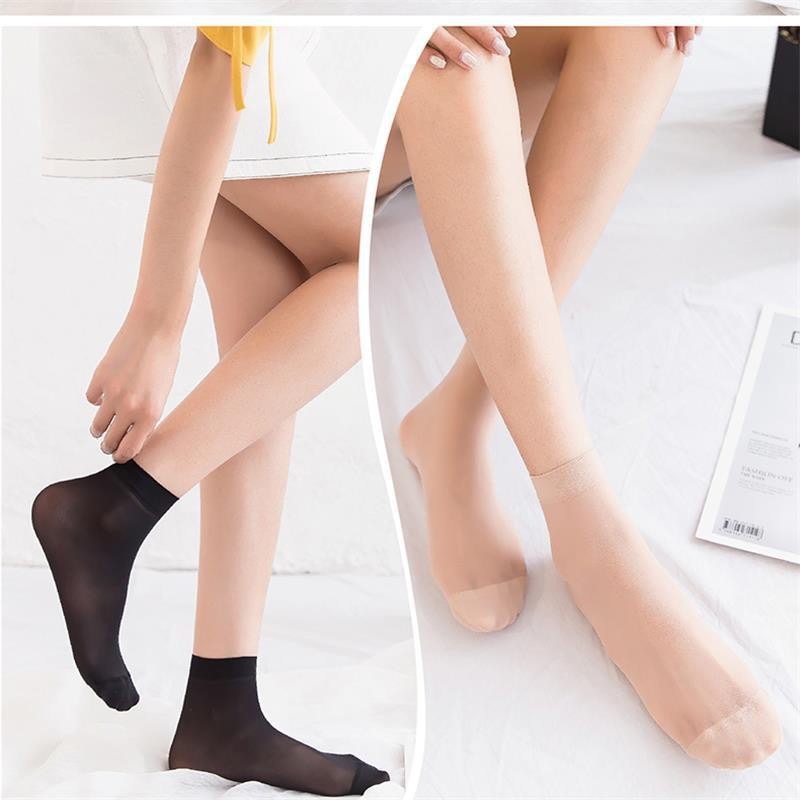 A generation of Zhuji socks women's socks steel stockings thin anti-hook silk summer solid color velvet long spring and autumn