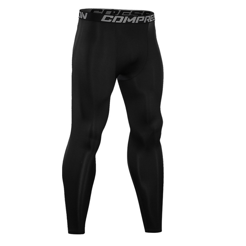Fanyi Source Factory Basketball Leggings Tight Stretch Compression Fitness Men's Running Quick-drying Pants