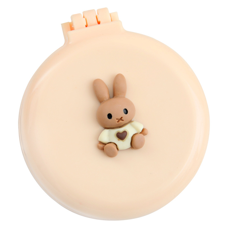 Cartoon folding air cushion comb cute Cream Bunny bear airbag comb mini portable comb massage comb hair comb