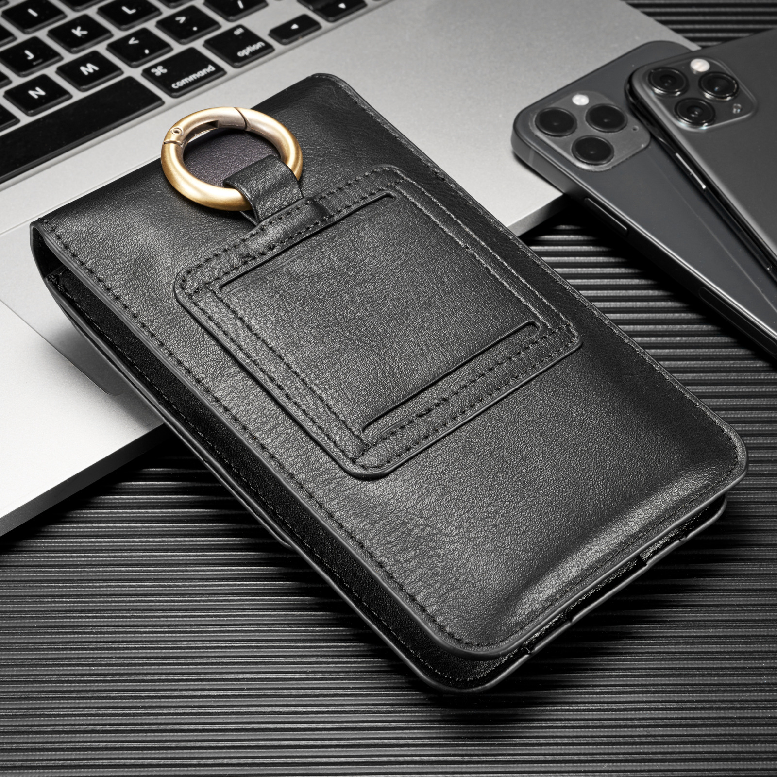 DG.MING large 6.5 inch universal mobile phone waist bag for iPhone12/11Pro MAX/7/8p/XR_voghion.com
