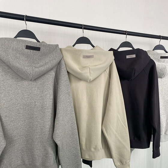 2022SS-1977 Flocking Hat Sweater ESSENTIALS fleece-lined Trendy Brand Hoodie Cross-border Hot Sale