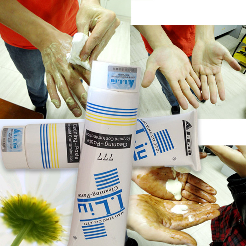 Car paint spray paint to remove industrial oil scrub cleaner strong not to hurt hands 777 hand wash cream