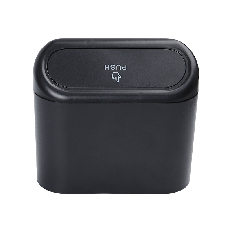 Car trash can car chair back door hanging storage box multifunctional garbage bag folding storage car supplies