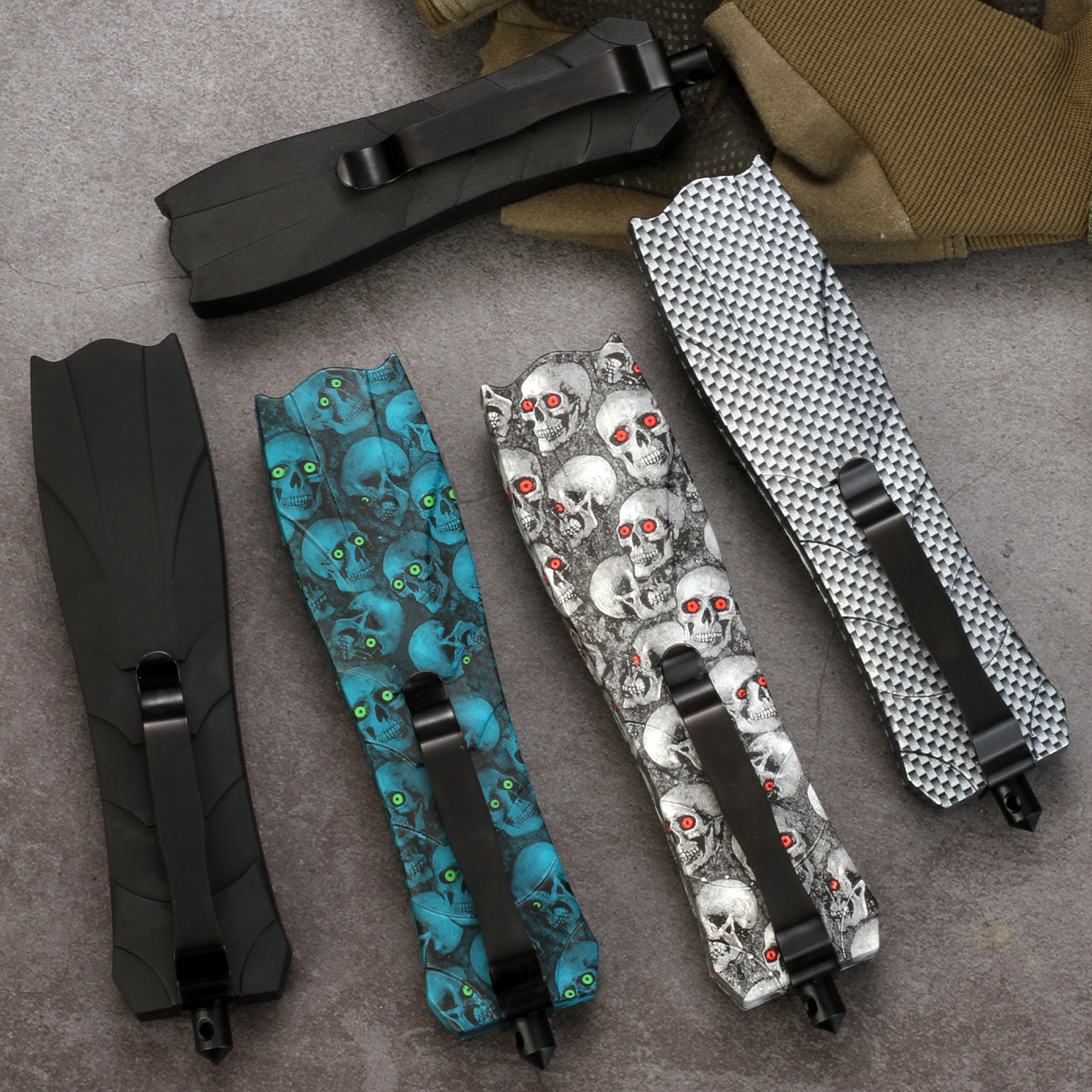 Large micro technology knife high hardness sharp camping straight knife outdoor portable fishing knife black tactical knife