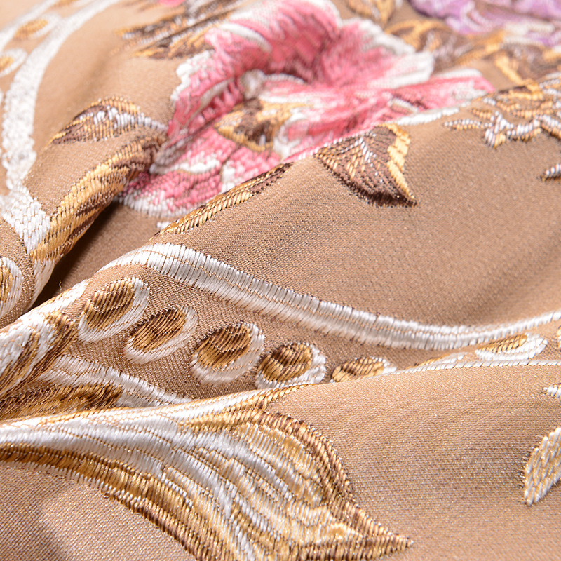 European-style jacquard classical sofa pillowcase home office nap pillow one-piece delivery car waist support backrest