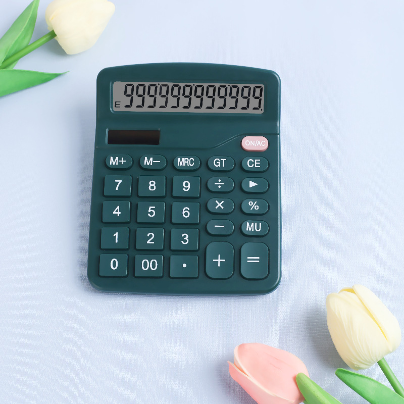 Calculator student solar dual power student color computer calculator wholesale office supplies