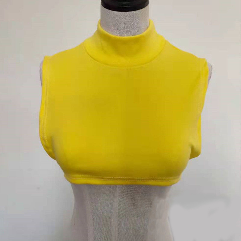 Semi-high collar fake collar scarf women's pullover autumn and winter warm cervical spine protection collar solid color decorative fake collar New