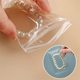 Transparent Thickened PVC Self-sealing Bag for Jewelry Storage Bag Jewelry Bracelet Necklace Sealed Bag