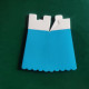 Popcorn box; 5.5*7.5*10.7cm; blue