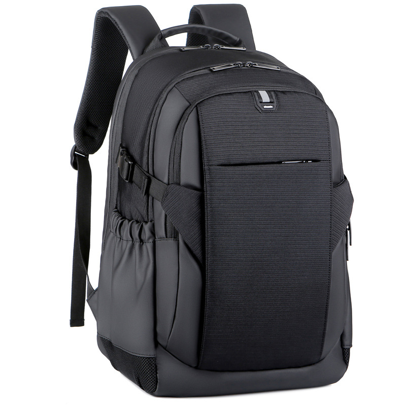 New business commuter travel waterproof large capacity student backpack men and women charging Plus LOGO computer bag