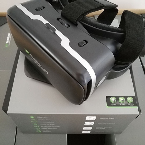 Shinecon VR G04e 第 6 世代イヤホンバージョンモバイル 3D 仮想現実ヘッドセット VR メガネ|undefined