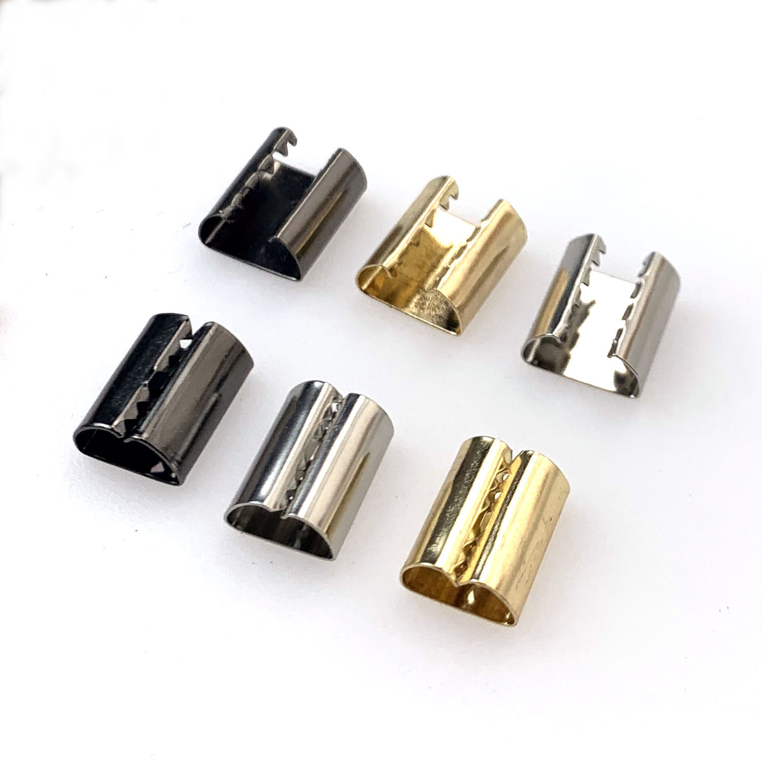 Foshan supply horse clip vest buckle horse clip diy ribbon buckle leather rope buckle horse mouth clip accessories