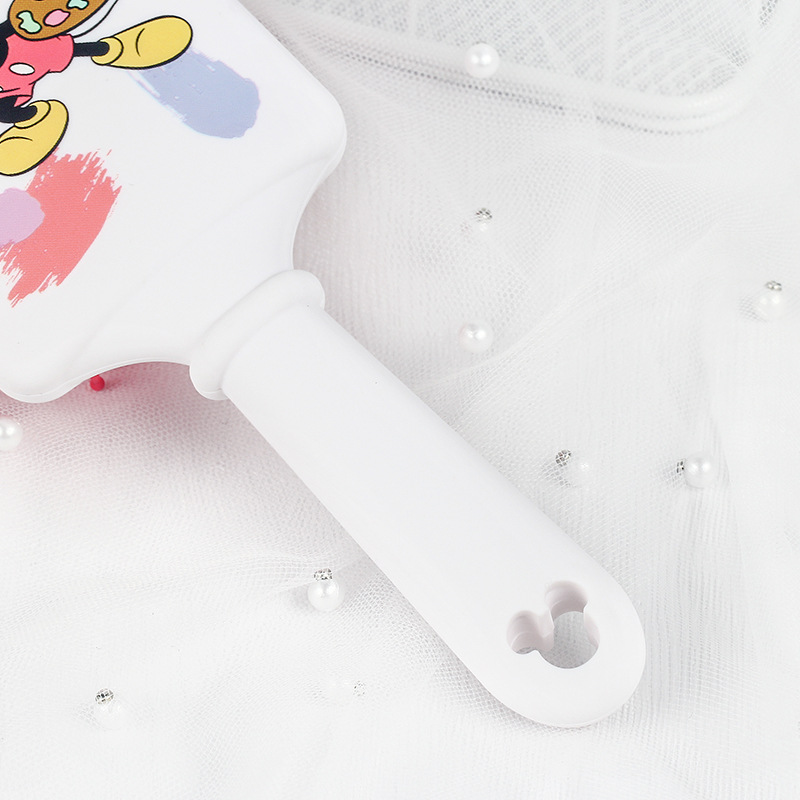 Manufacturers supply cartoon comb hand paint comb airbag comb children's comb black and red with comb gift box packaging