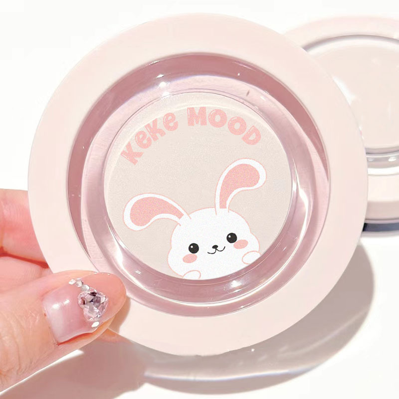 kekemood Year of the Rabbit Puff Limited Matte Tulle Makeup Powder Pie Powder Waterproof Oil Control Lasting Concealer Women