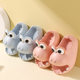 Cute Dinosaur Household Non-slip Thick Bottom Slippers for Children Summer Boys and Girls EVA Baotou Baby Outer Wear Sandals and Slippers