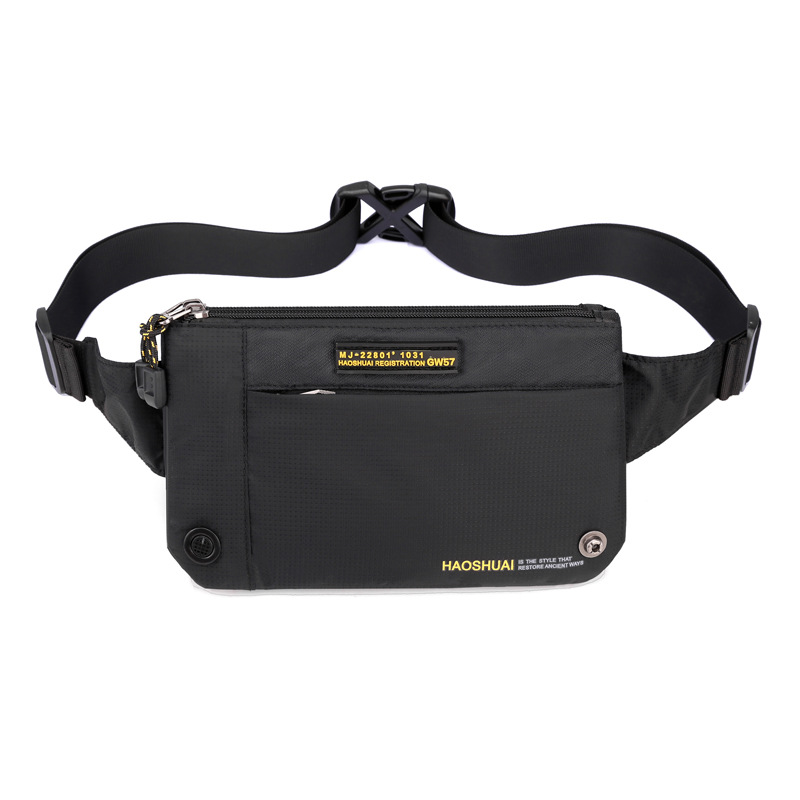 New cross-border Men's chest bag messenger bag fashion casual outdoor waist bag sports shoulder bag Simple Men's bag