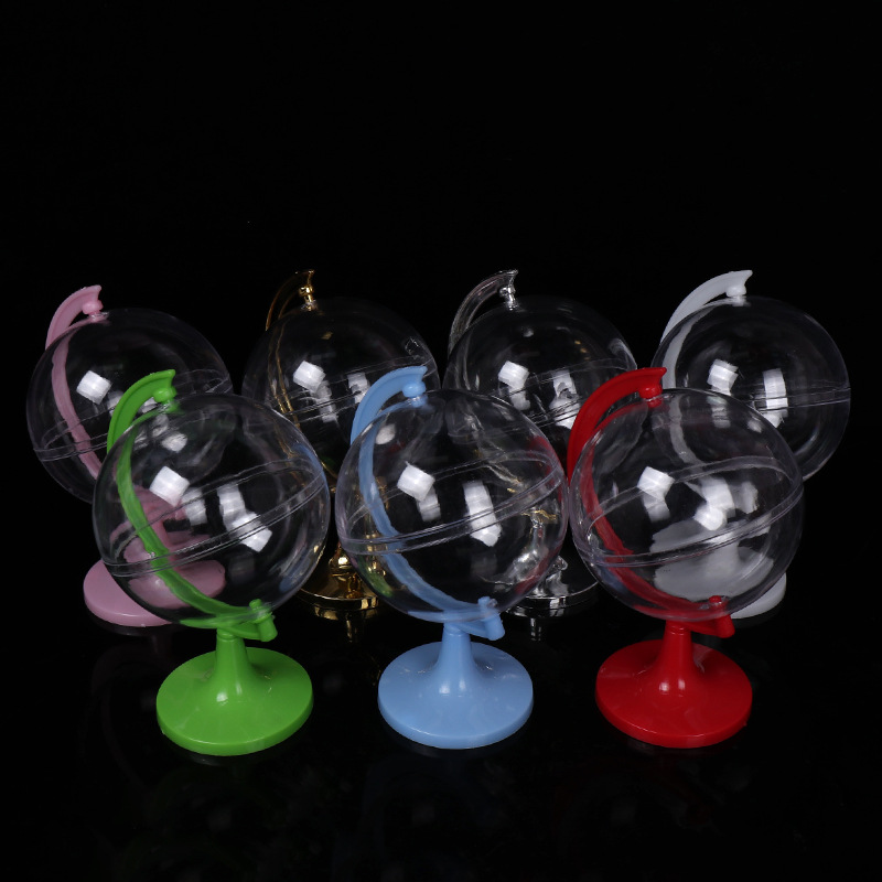 Cross-border new creative ps plastic candy box with gift aesthetic slime Crystal mud packaging storage box wholesale
