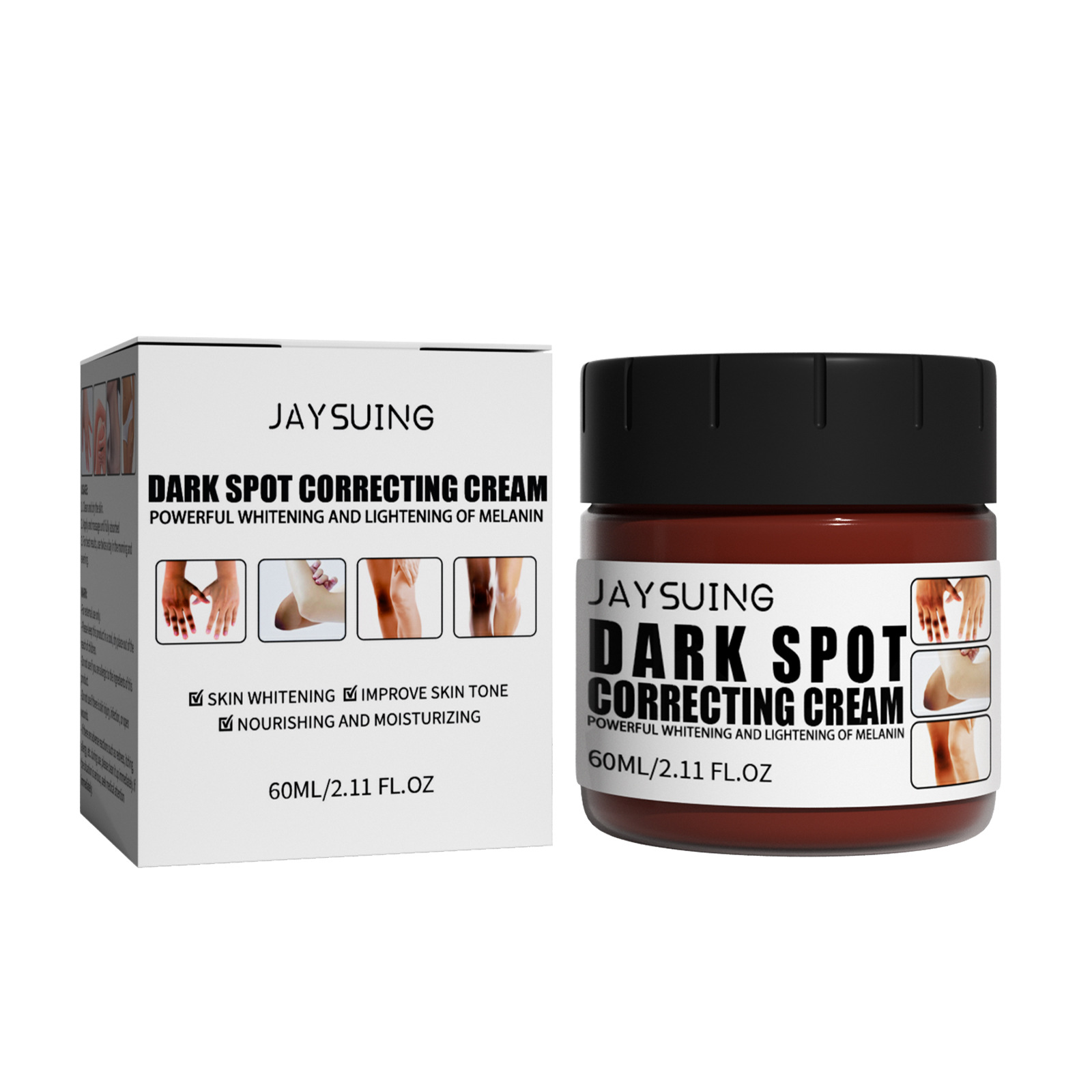 Jaysuing joint blackening cleansing cream massage cream elbow knee ankle neck buttocks privates melanin