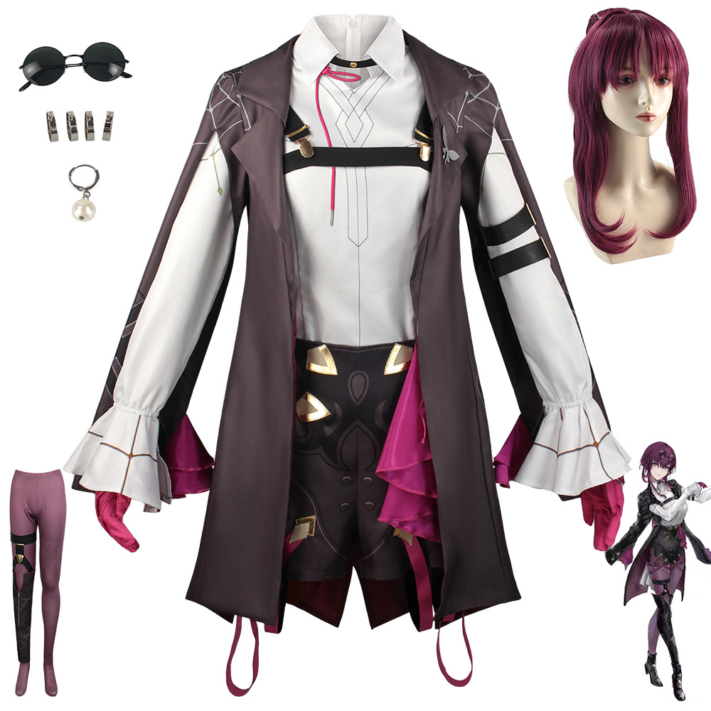 崩壞星穹鐵道卡芙卡cos服同款萬聖節cosplay動漫遊戲角色扮演服