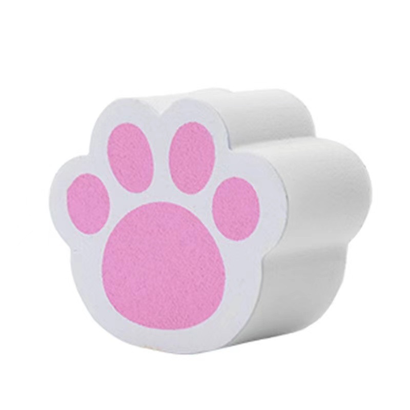 Mirror wipe bathroom glass mirror decontamination decontamination watermark faucet descaling cat claw cleaning sponge wipe no marks clean