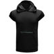 Cross-border summer Foreign Trade men's sleeveless hooded sports fitness outdoor vest American zipper men's sweater