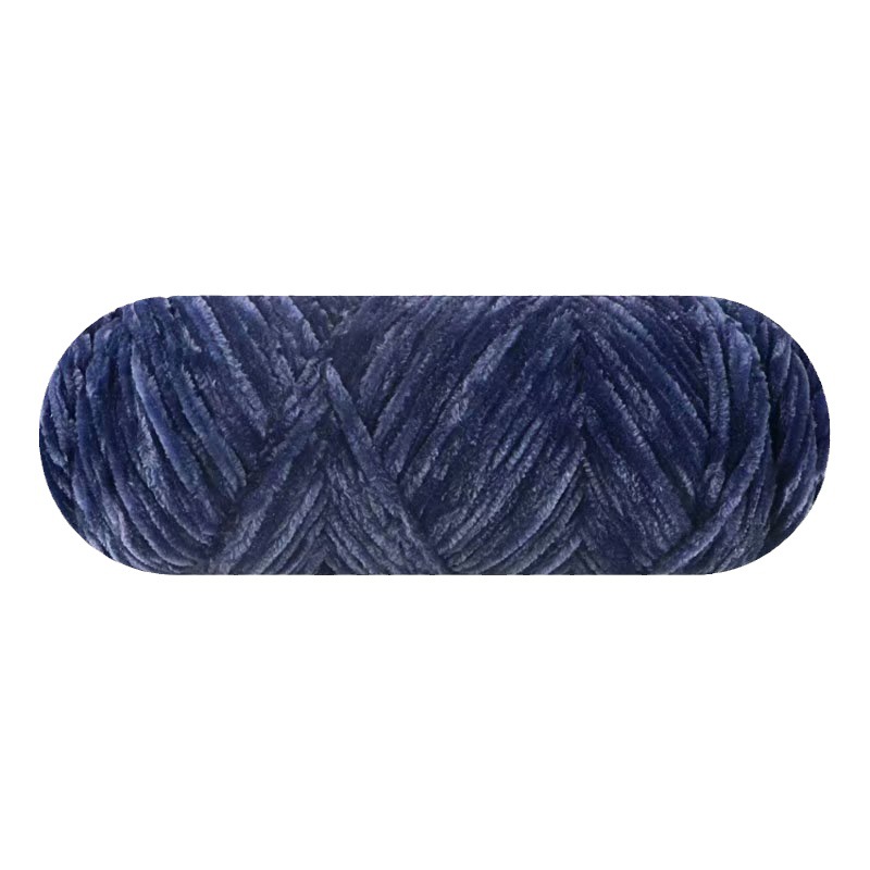 Chenille wool crochet shoe thread gold velvet yarn polyester gloss velvet multicolor yarn factory wool wholesale